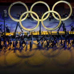Tokija2020: Atklāšanas ceremonija. Foto: LOK/Ilmārs Znotiņš