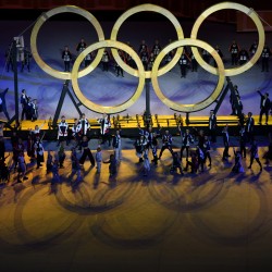 Tokija2020: Atklāšanas ceremonija. Foto: LOK/Ilmārs Znotiņš