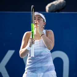 Tokija2020: Teniss: Ostapenko. Foto LOK/Mikus Kļaviņš