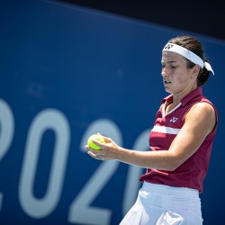 Tokija2020: Teniss: Sevastova. Foto LOK/Mikus Kļaviņš