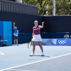 Tokija2020: Teniss: Sevastova. Foto LOK/Mikus Kļaviņš