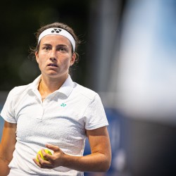 Tokija2020: Teniss: Sevastova, Ostapenko. Foto LOK/Mikus Kļaviņš