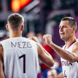 Tokija2020: Basketbols 3x3,_LAT-JPN. Foto: LOK/Mikus Kļaviņš