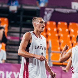 Tokija2020: Basketbols 3x3,_LAT-JPN. Foto: LOK/Mikus Kļaviņš