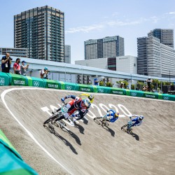 Tokija2020: Riteņbraukšana-BMX. Foto: LOK/Mikus Kļaviņš