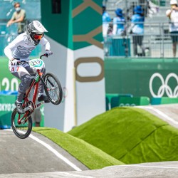 Tokija2020: Riteņbraukšana-BMX. Foto: LOK/Mikus Kļaviņš