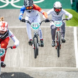 Tokija2020: Riteņbraukšana-BMX. Foto: LOK/Mikus Kļaviņš