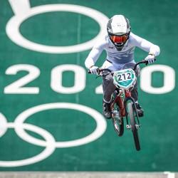 Tokija2020: Riteņbraukšana-BMX. Foto: LOK/Mikus Kļaviņš