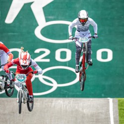 Tokija2020: Riteņbraukšana-BMX. Foto: LOK/Mikus Kļaviņš