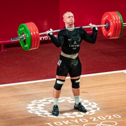 Tokija2020: Svarcelšana (līdz 81kg), Suharevs. Foto: LOK/ Mikus Kļaviņš