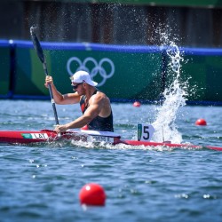 Tokija2020: Smaiļošana (Akmens). Foto: LOK/ Ilmārs Znotiņš