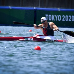 Tokija2020: Smaiļošana (Akmens). Foto: LOK/ Ilmārs Znotiņš