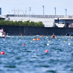 Tokija2020: Smaiļošana (Akmens). Foto: LOK/ Ilmārs Znotiņš