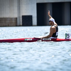 Tokija2020: Smaiļošana (Akmens). Foto: LOK/ Ilmārs Znotiņš