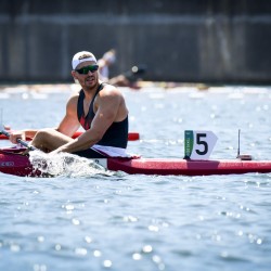 Tokija2020: Smaiļošana (Akmens). Foto: LOK/ Ilmārs Znotiņš