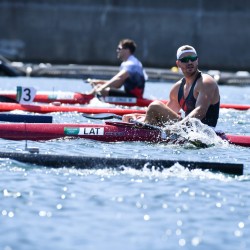 Tokija2020: Smaiļošana (Akmens). Foto: LOK/ Ilmārs Znotiņš