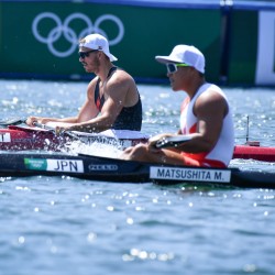 Tokija2020: Smaiļošana (Akmens). Foto: LOK/ Ilmārs Znotiņš