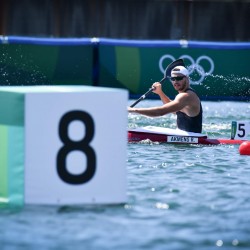 Tokija2020: Smaiļošana (Akmens). Foto: LOK/ Ilmārs Znotiņš