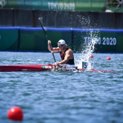 Tokija2020: Smaiļošana (Akmens). Foto: LOK/ Ilmārs Znotiņš