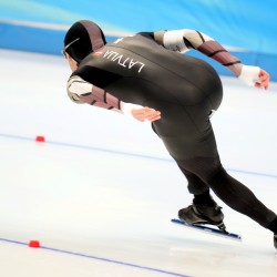 Haralds Silovs (ātrslidošana). Foto: LOK/ Edijs Pālens/ LETA