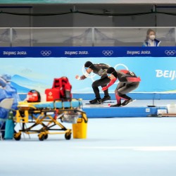 Haralds Silovs (ātrslidošana). Foto: LOK/ Edijs Pālens/ LETA