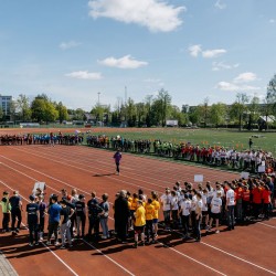 "Sporto visa klase" atlases sacensības nometnei "Personības akadēmija", foto: LOK/ Jana Leite