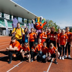 "Sporto visa klase" atlases sacensības nometnei "Personības akadēmija", foto: LOK/ Jana Leite