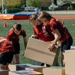 "Sporto visa klase" atlases sacensības nometnei "Personības akadēmija", foto: LOK/ Jana Leite