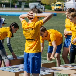 "Sporto visa klase" atlases sacensības nometnei "Personības akadēmija", foto: LOK/ Jana Leite