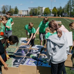 "Sporto visa klase" atlases sacensības nometnei "Personības akadēmija", foto: LOK/ Jana Leite