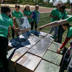 "Sporto visa klase" atlases sacensības nometnei "Personības akadēmija", foto: LOK/ Jana Leite