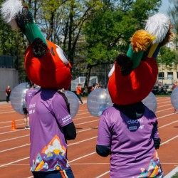 "Sporto visa klase" atlases sacensības nometnei "Personības akadēmija", foto: LOK/ Jana Leite