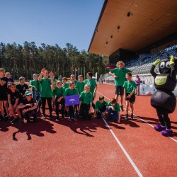 "Sporto visa klase" atlases sacensības nometnei "Personības akadēmija", foto: LOK/ Raivo Sarelainens