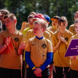 "Sporto visa klase" atlases sacensības nometnei "Personības akadēmija", foto: LOK/ Raivo Sarelainens