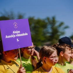 "Sporto visa klase" atlases sacensības nometnei "Personības akadēmija", foto: LOK/ Raivo Sarelainens