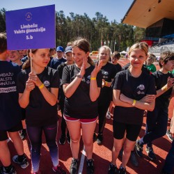 "Sporto visa klase" atlases sacensības nometnei "Personības akadēmija", foto: LOK/ Raivo Sarelainens