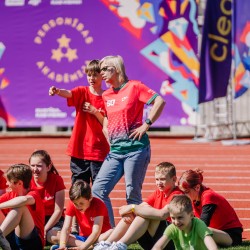 "Sporto visa klase" atlases sacensības nometnei "Personības akadēmija", foto: LOK/ Raivo Sarelainens