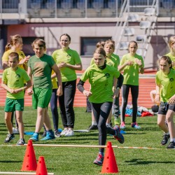 "Sporto visa klase" atlases sacensības nometnei "Personības akadēmija", foto: LOK/ Raivo Sarelainens