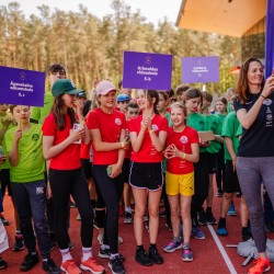 "Sporto visa klase" atlases sacensības nometnei "Personības akadēmija", foto: LOK/ Raivo Sarelainens