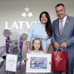 3. vieta: Līva Laizāne (Rīgas PII "Dzilniņa", 6 gadi